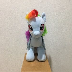 ❣️ BUILD-A-BEAR ❣️ EXTREMELY CUTE LIMITED EDITION MY LITTLE PONY RAINBOW DASH .